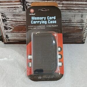 Link Depot Black Memory Card Carrying Case